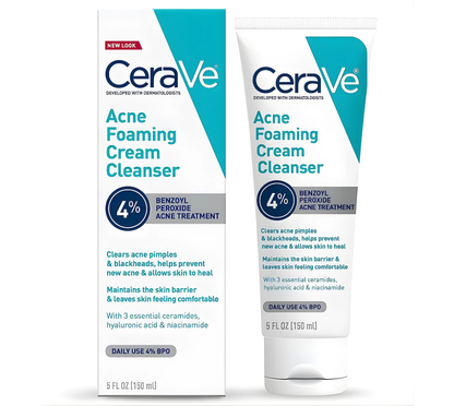 CeraVe Skincare Kit – Cleanser, Retinol, Night Cream & SPF 50
