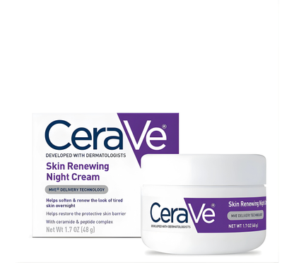 CeraVe Skincare Kit – Cleanser, Retinol, Night Cream & SPF 50